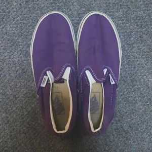 Purple Vans size 6.5